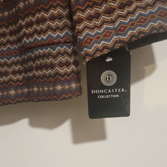 NEW Doncaster Chevron Ranchcore Southwestern Praire Desertchic Blazer Size 20W - Picture 4 of 9